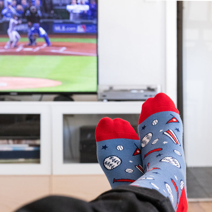I'd Rather Be Watching Baseball Socks