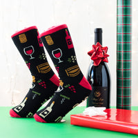 Lavley Wine Socks