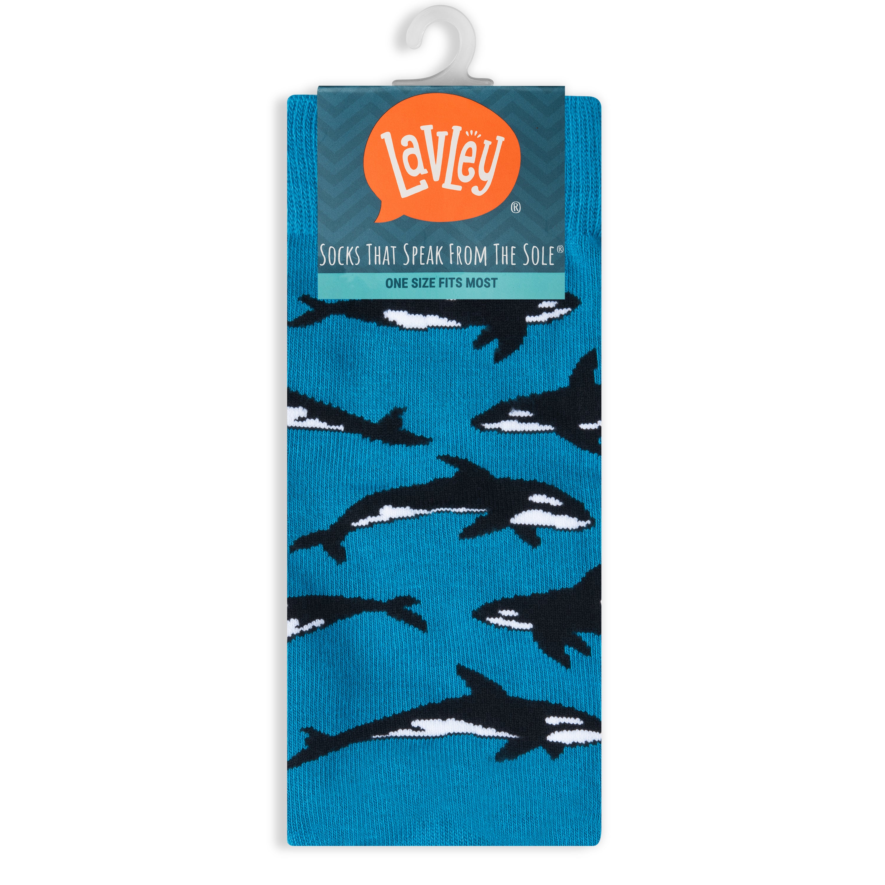 Don't Kill My Vibe Orca / Killer Whale Socks