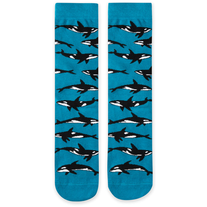 Don't Kill My Vibe Orca / Killer Whale Socks