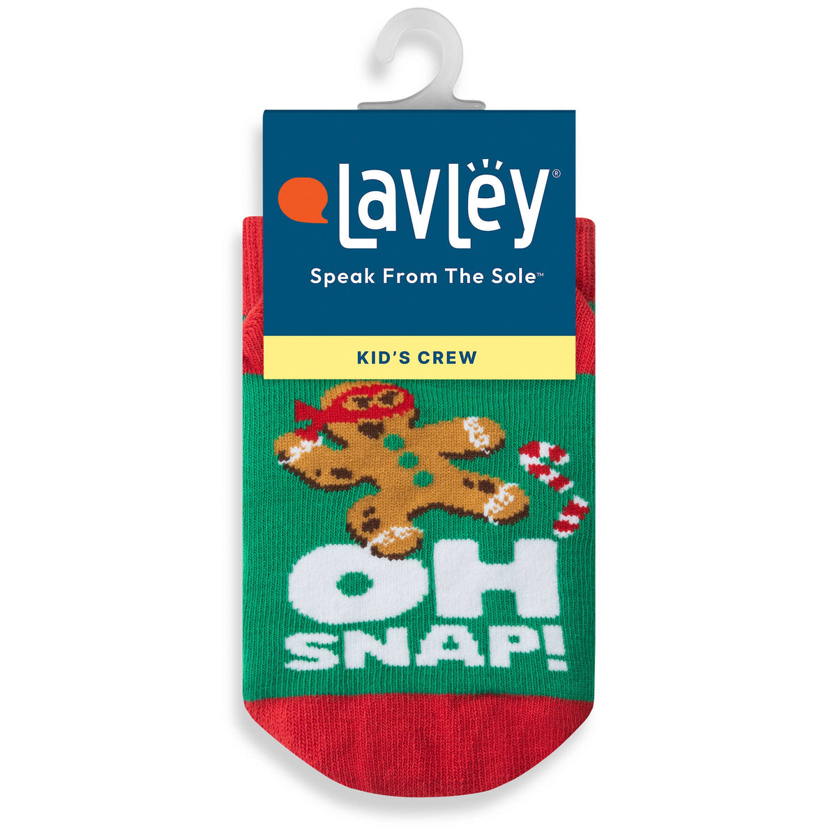 Oh Snap Funny Kids Christmas Holiday Socks for Kids