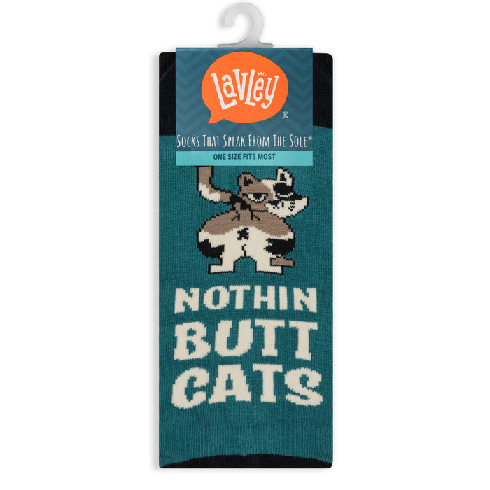 Nothin Butt Cats Socks