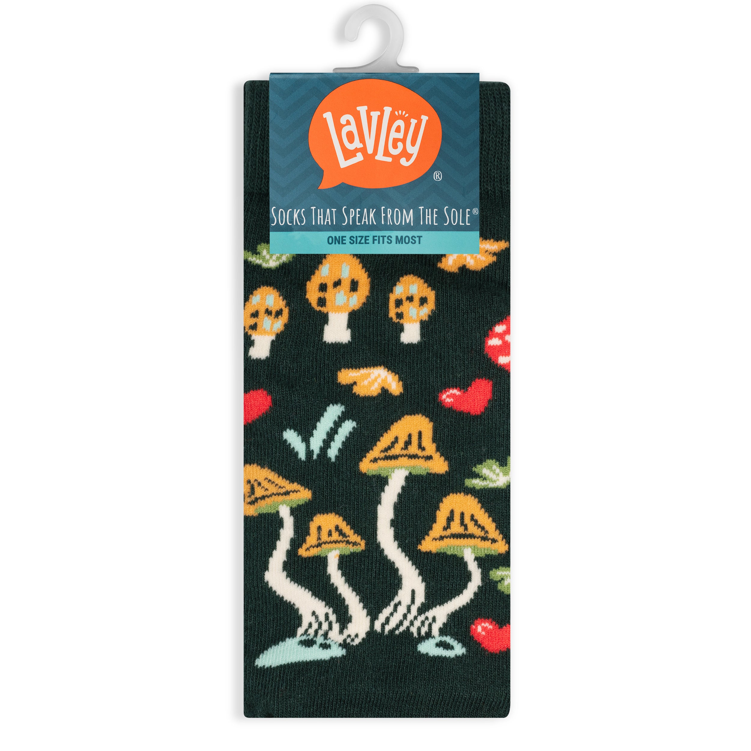 Mush Love Mushroom Socks for Women and Teens