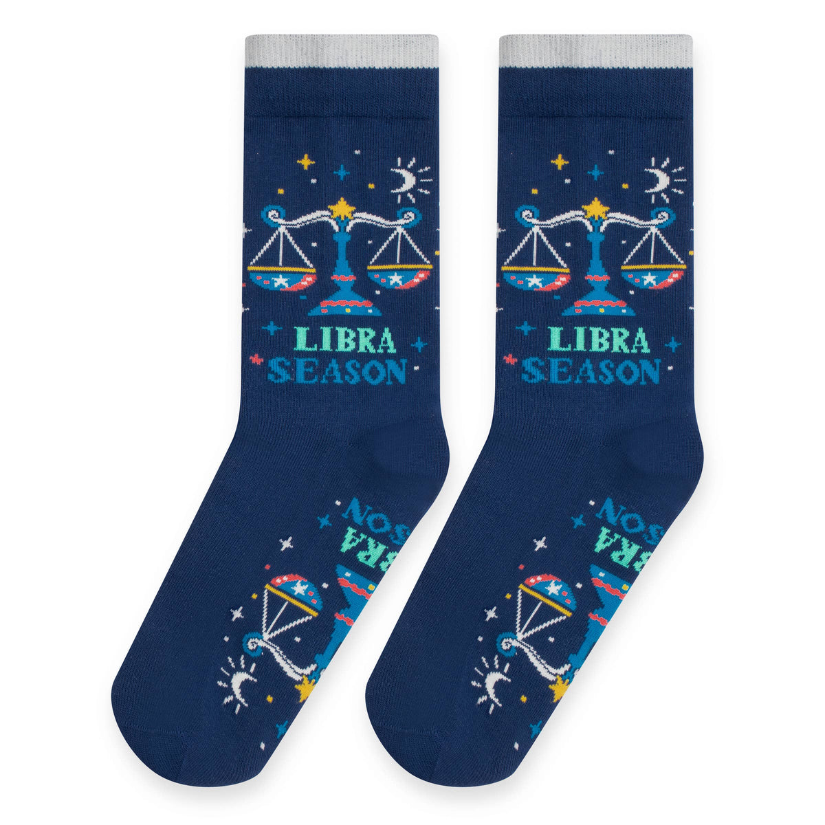 Libra Season Astrology Socks Birthday Gift for Women