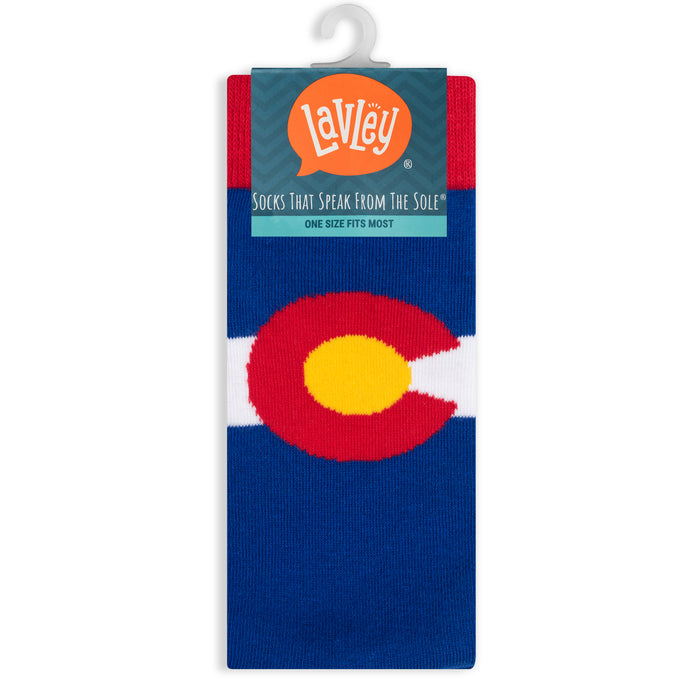 I Heart CO Colorado Socks (Blue)