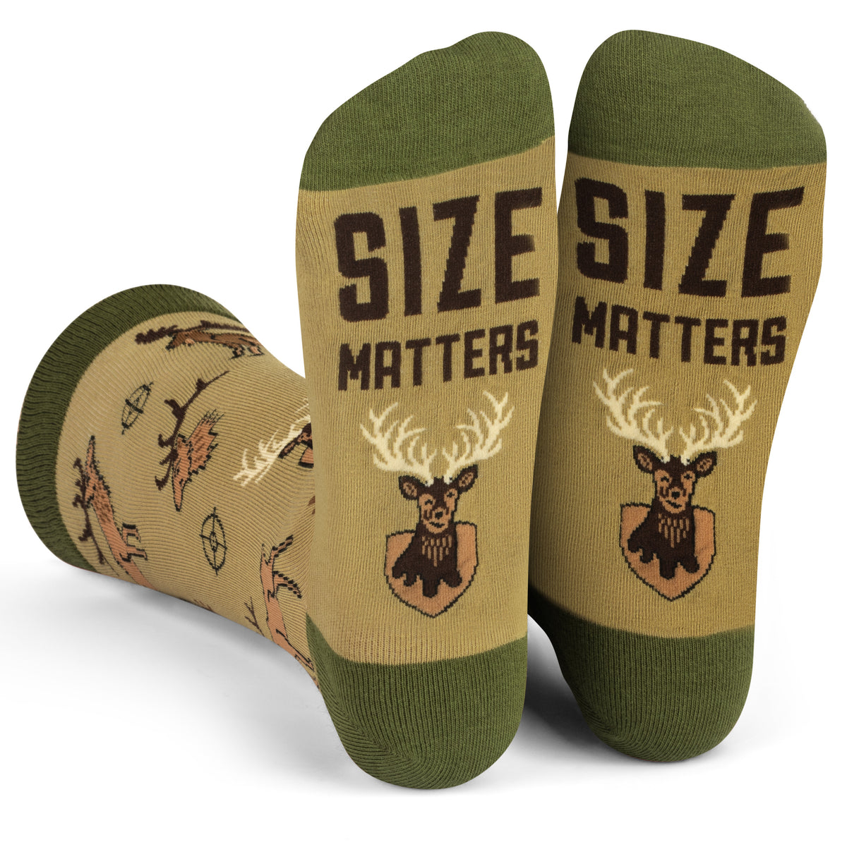 QEES I'd Rather Be Hunting Socks For Men & Women,Unique Christmas Country  Boy Hunting Gifts For Men,Hunting Accessories,Novelty Funny Camping Hunter