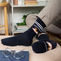Bookworm Socks for Book Readers Unisex for Men and Women