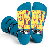 Don't Kill My Vibe Orca / Killer Whale Socks