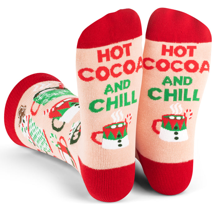 Hot Cocoa and Chill Socks