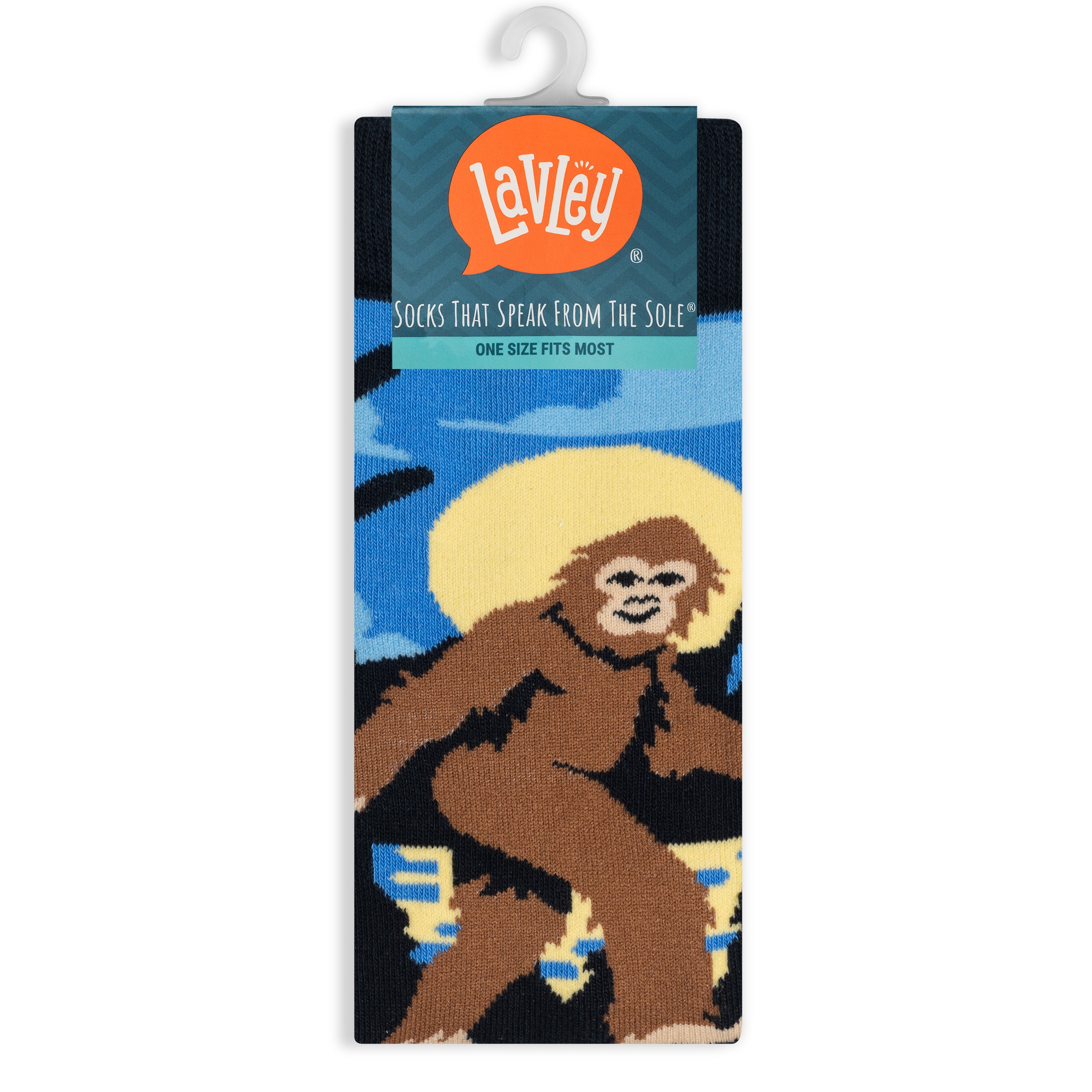 Not all Who Wander Are Lost (Bigfoot) Socks