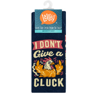 I Don't Give a Cluck Funny Chicken Socks