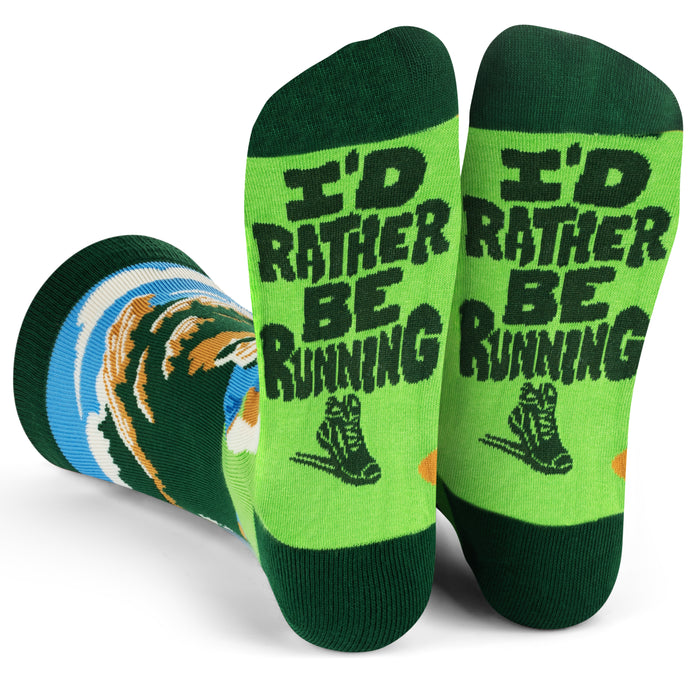 I'd Rather Be Running Socks