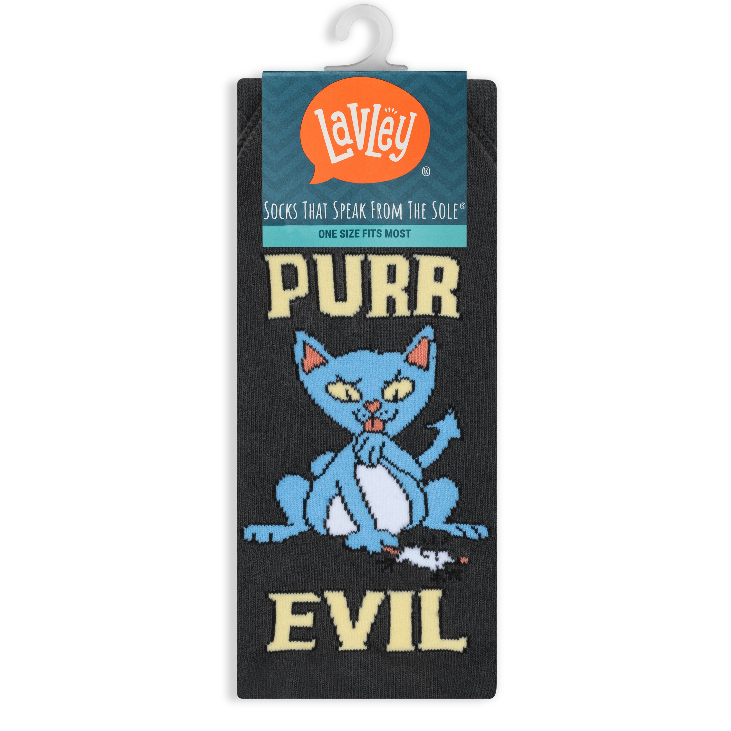Purr Evil Cat Socks