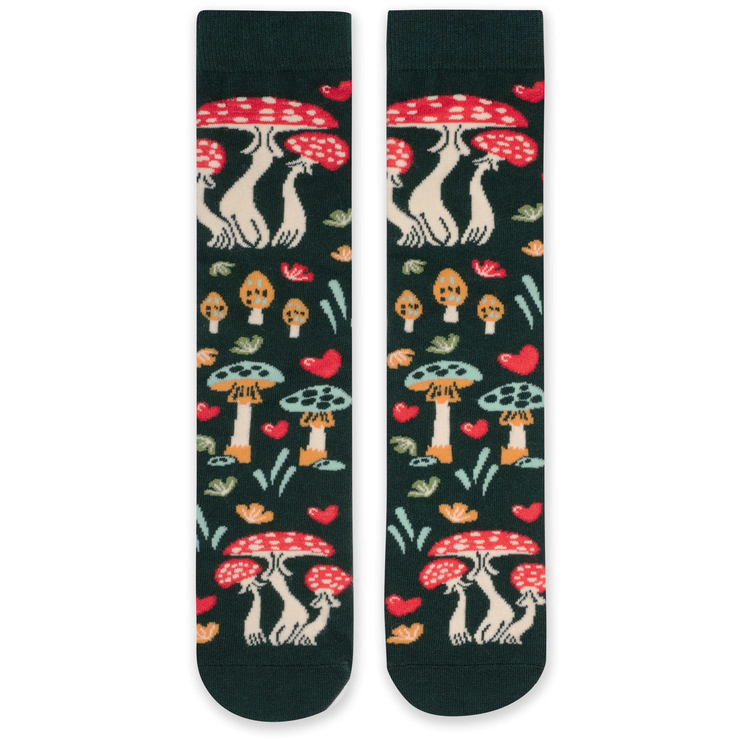 Mush Love Mushroom Socks for Women and Teens
