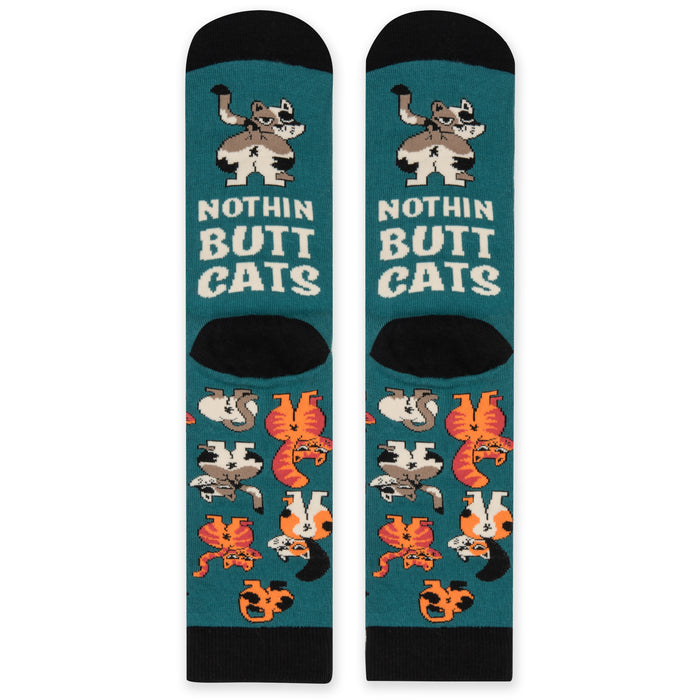 Nothin Butt Cats Socks