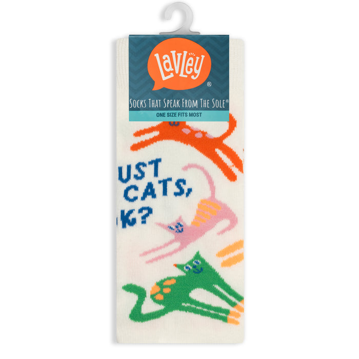 I Just Like Cats OK? Socks for Cat Lovers