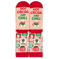 Hot Cocoa and Chill Socks