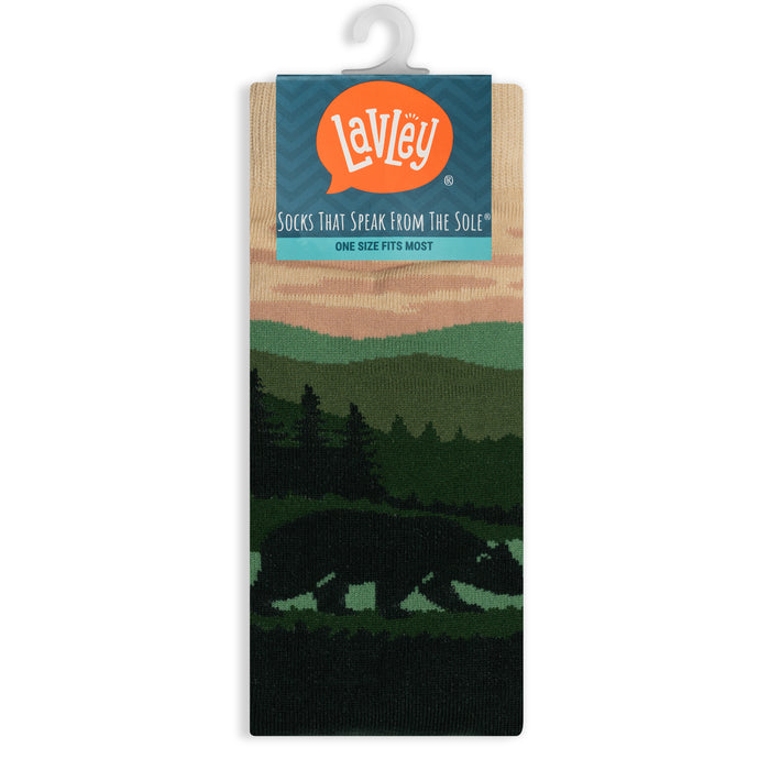 Great Smoky Mountains Landscape Socks