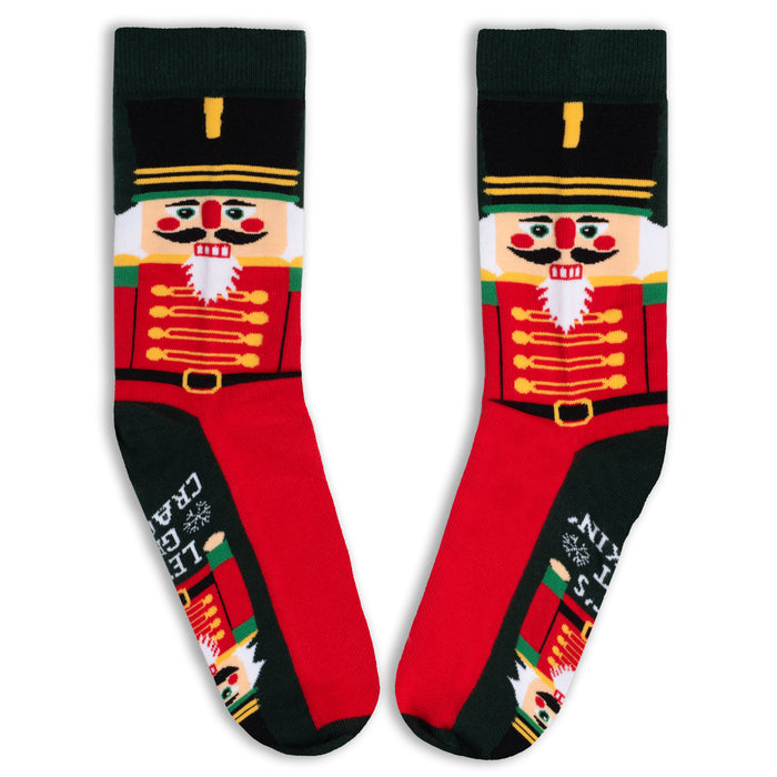 Let's Get Crackin' Nutcracker Christmas Socks