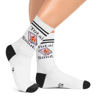 Total Smut Book Socks for Women who Love Smutty Romance