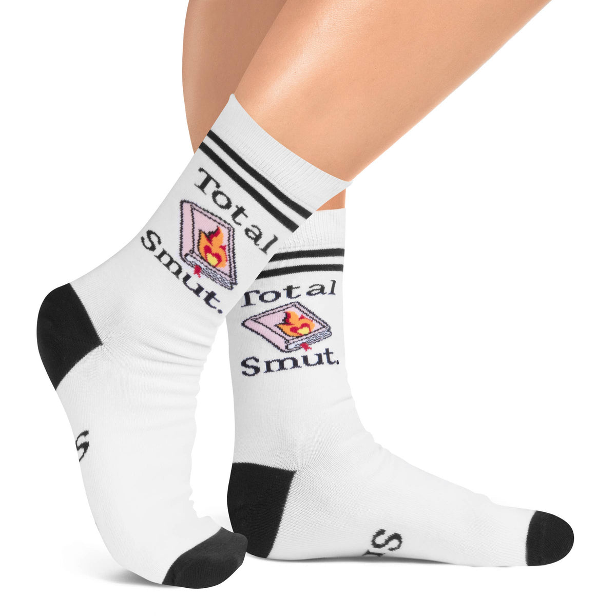 Total Smut Book Socks for Women who Love Smutty Romance