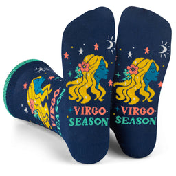 Virgo Season Astrology Socks Birthday Gift for Women