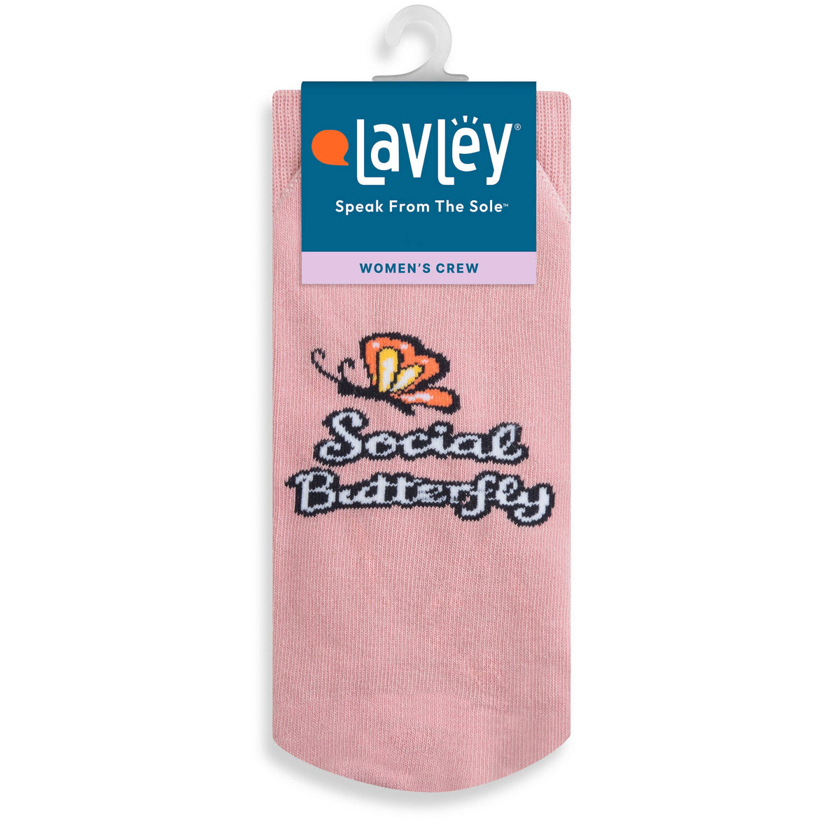 Social Butterfly Socks for Women