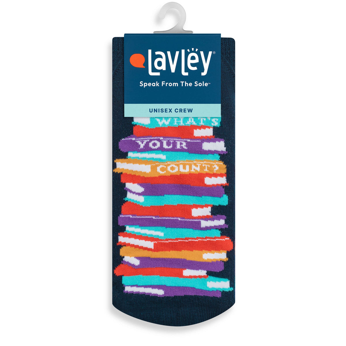 What's Your Count Funny Book Socks For Reading Lovers