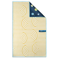 Peace Out Alien Design Funny Microfiber Kitchen Tea Towel 