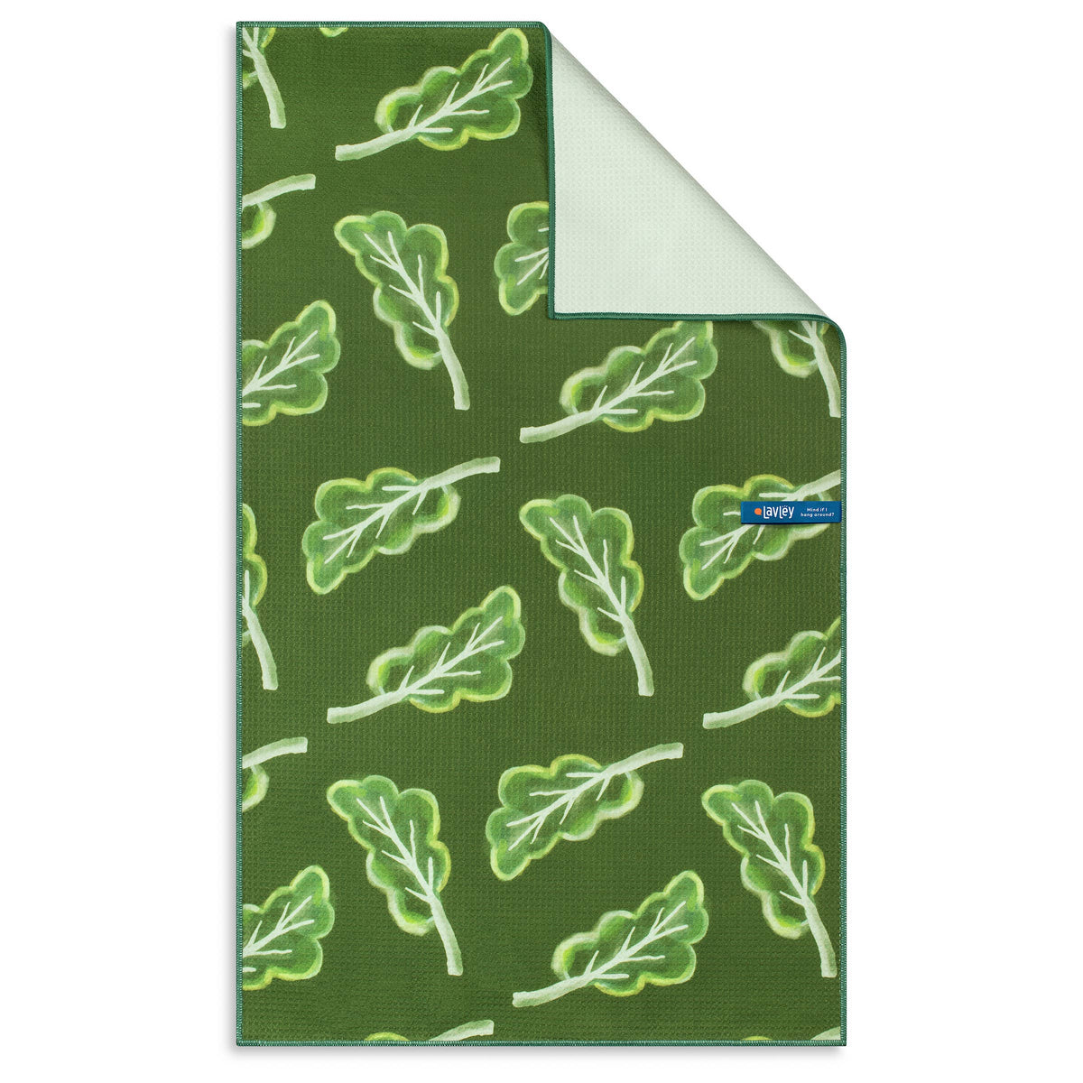 Oh Kale Yea Funny Food Design Microfiber Kitchen Tea Towel