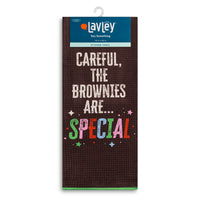 Careful The Brownies Are Special Microfiber Kitchen Towel