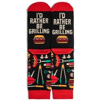 I'd Rather Be Grilling Socks