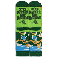 I'd Rather Be Running Socks