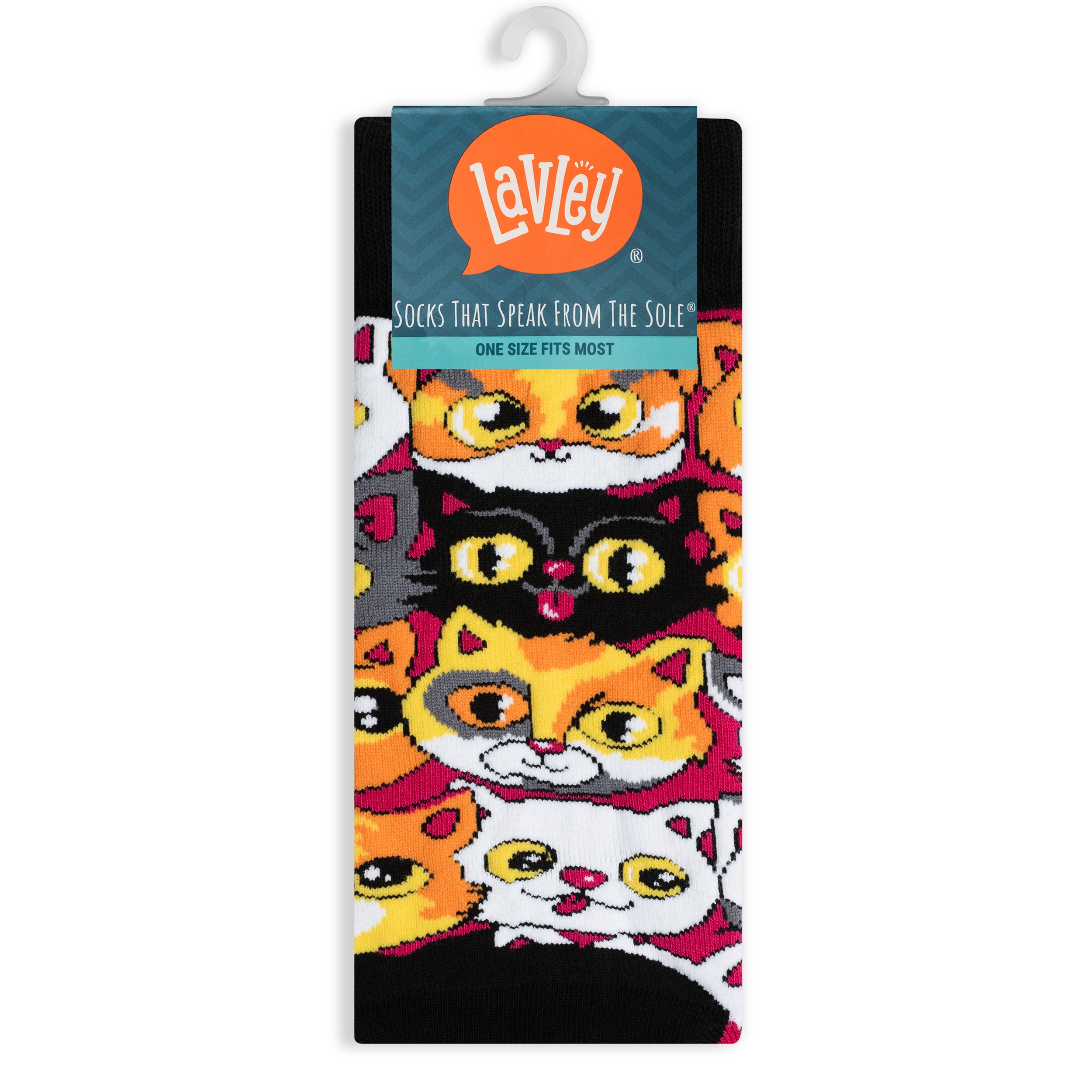 One Cat Shy Of Crazy Socks - Funny Gift for Pet Lovers
