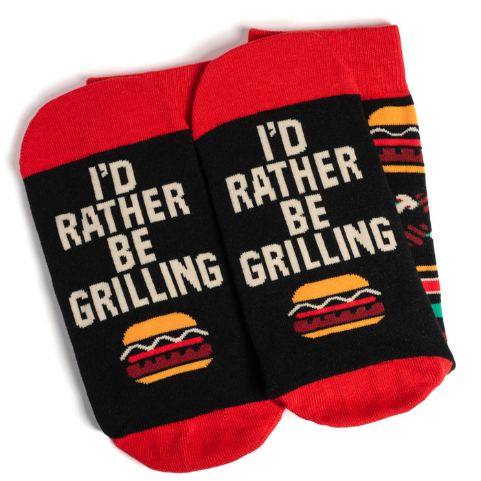 I'd Rather Be Grilling Socks