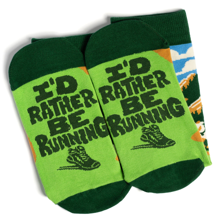 I'd Rather Be Running Socks