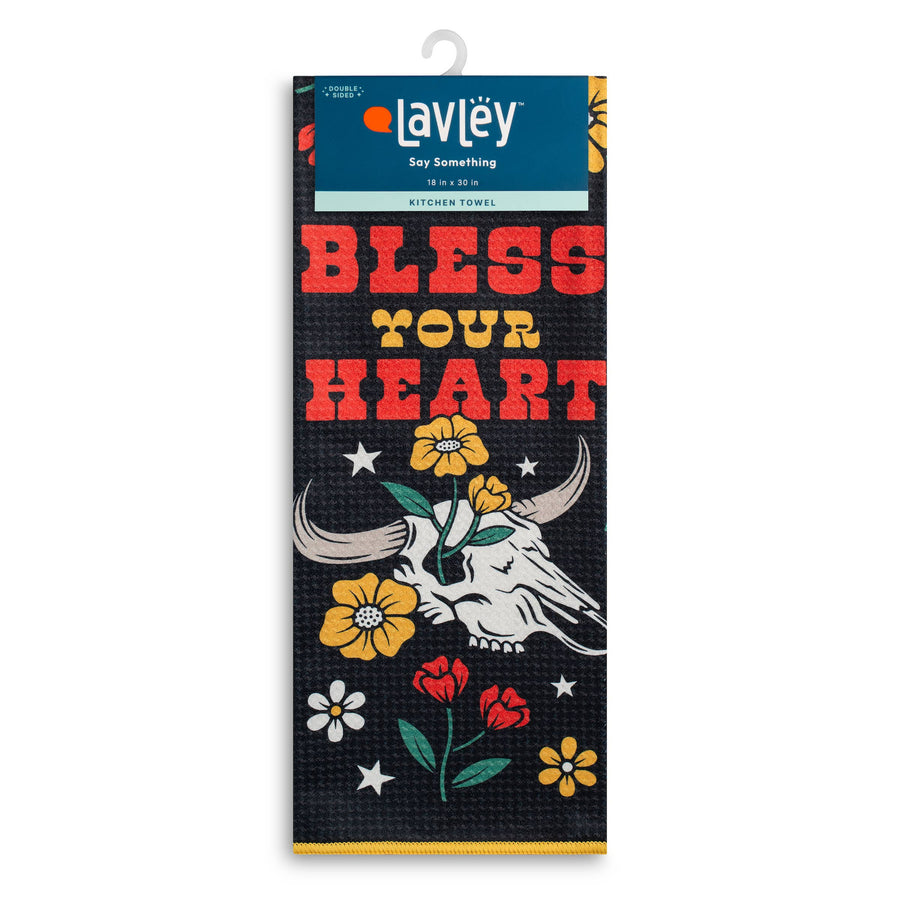 Bless Your Heart Funny Southern Microfiber Kitchen Towel