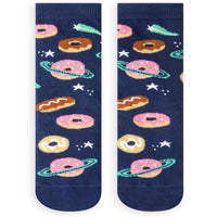Go Nuts for Donuts Crazy Colorful Funny Kids Socks