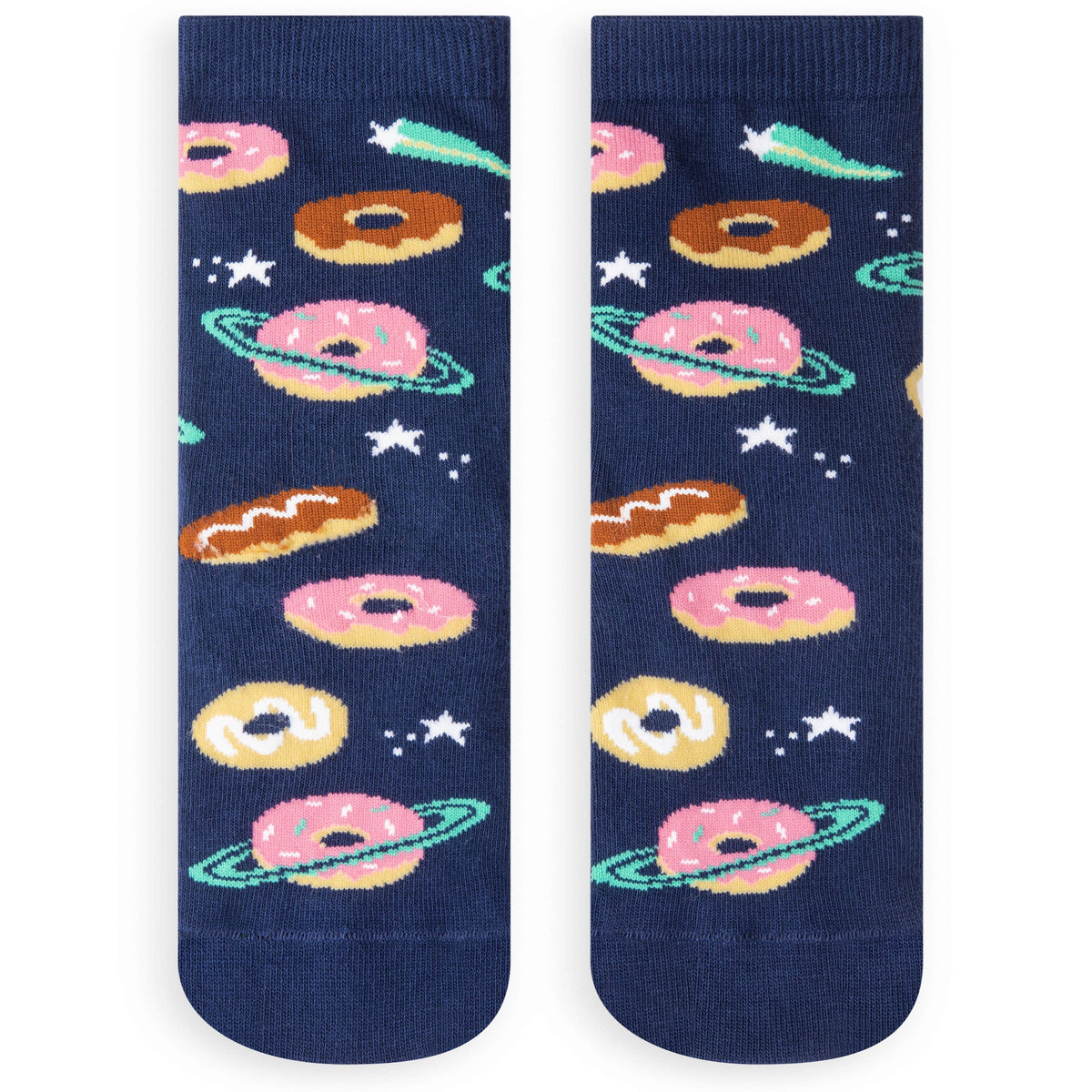 Go Nuts for Donuts Crazy Colorful Funny Kids Socks