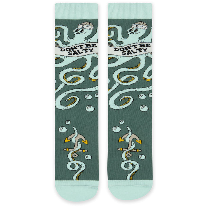 Don't be Salty Octopus Socks
