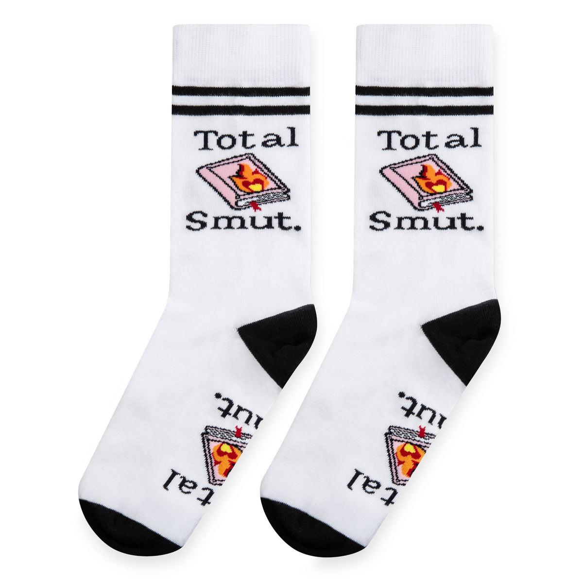 Total Smut Book Socks for Women who Love Smutty Romance