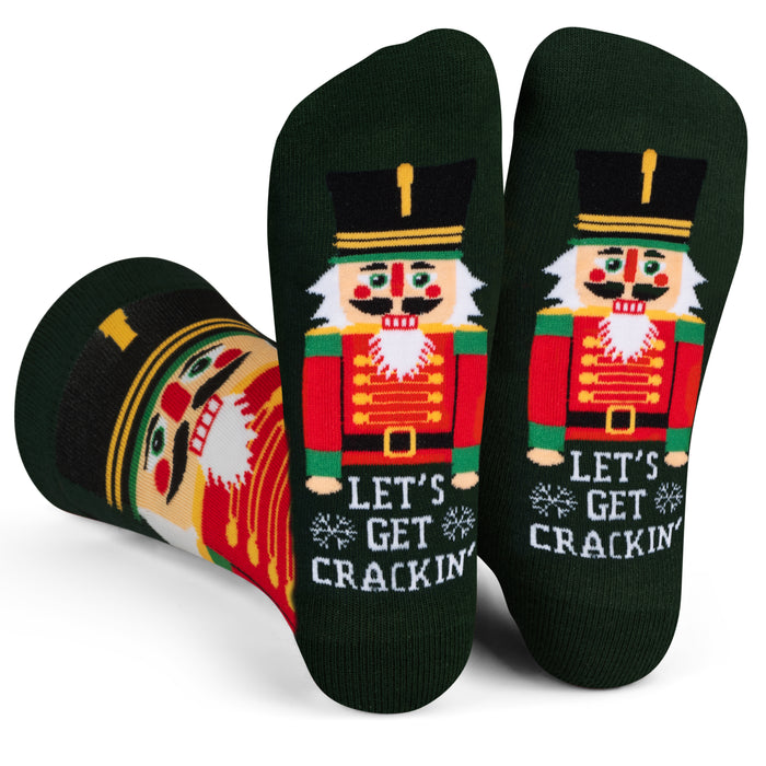 Let's Get Crackin' Nutcracker Christmas Socks