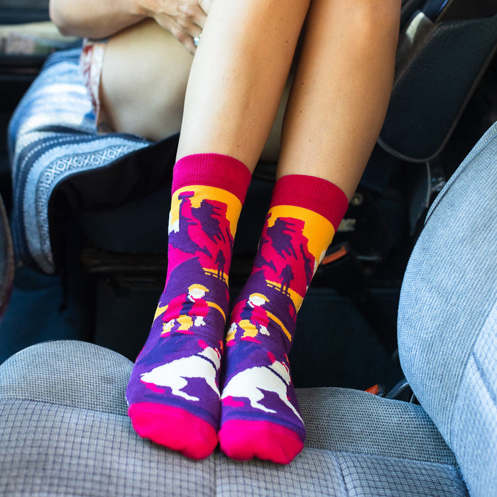 Life Is a Journey, Enjoy The Ride Socks