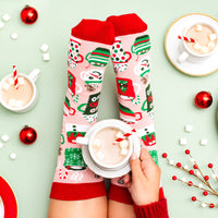 Hot Cocoa and Chill Socks
