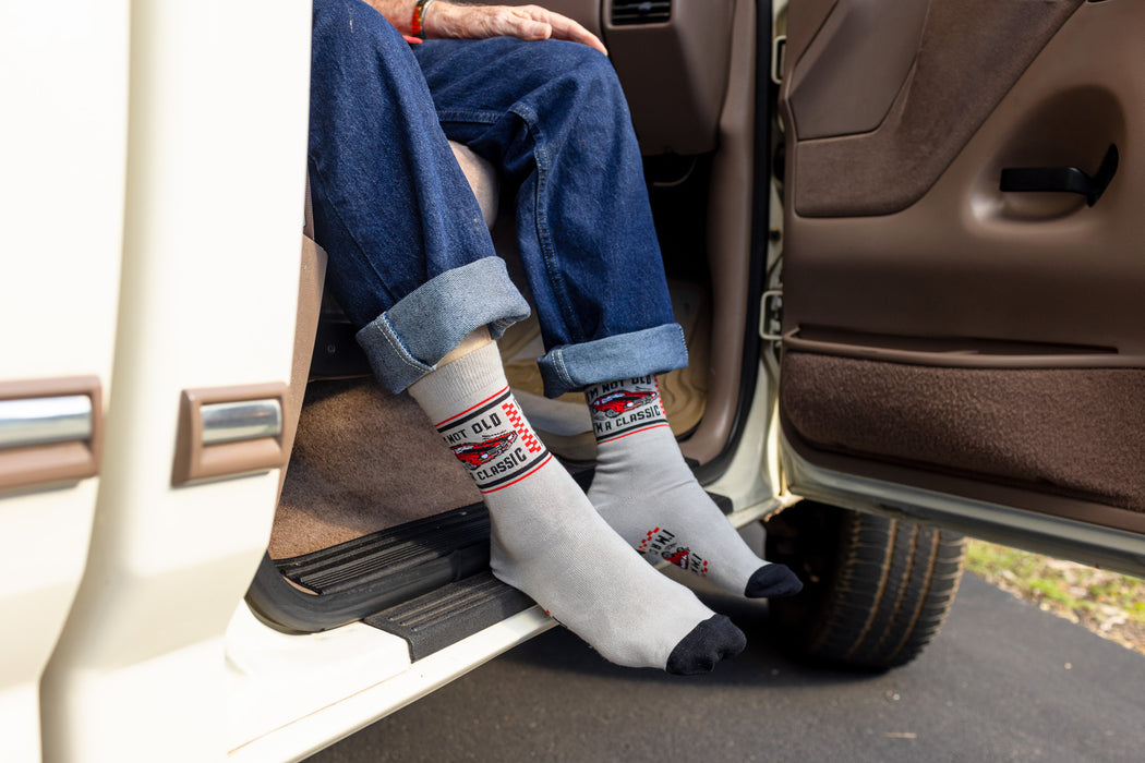 I'm Not Old, I'm A Classic Socks For Men Birthday Gift