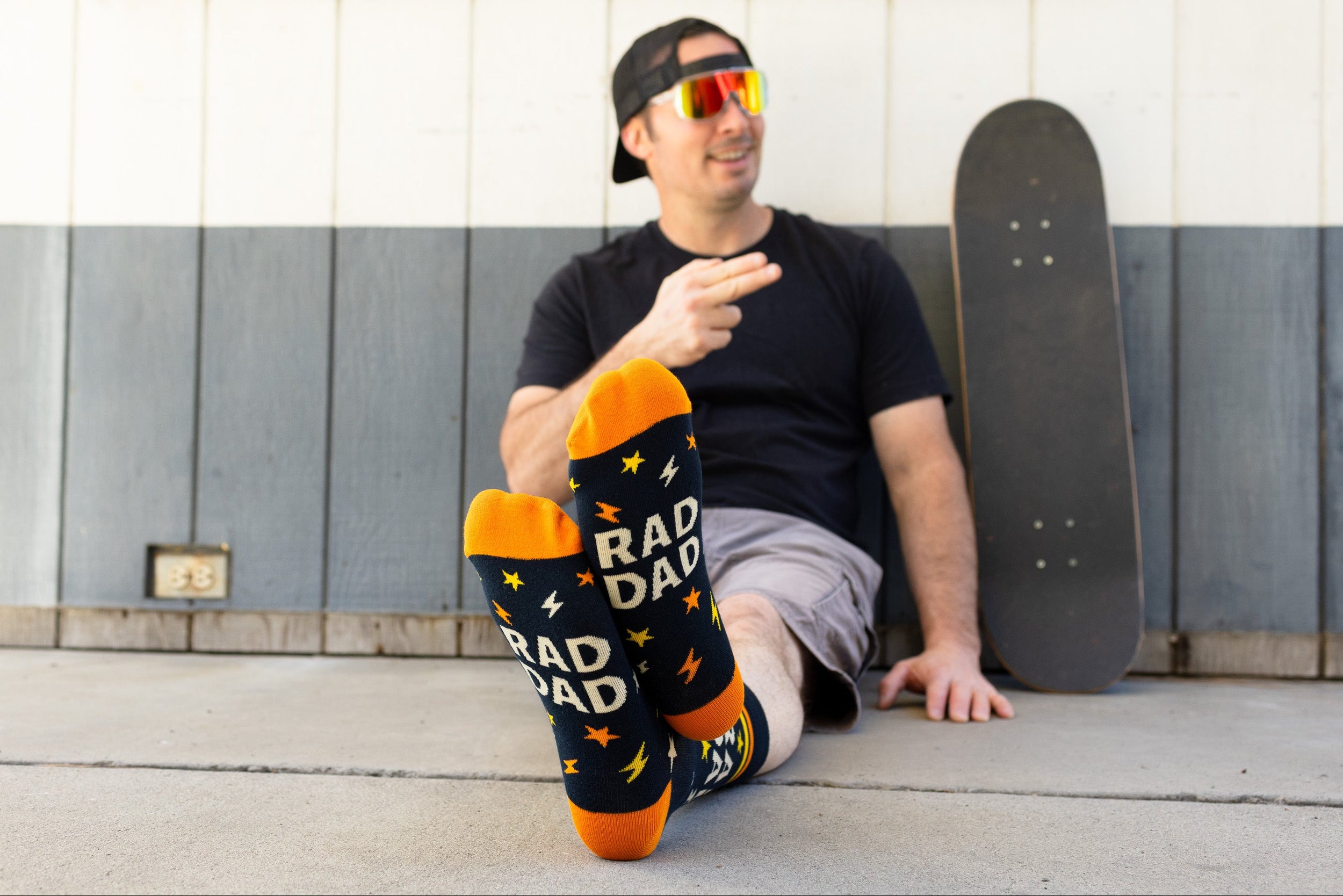 Rad Dad Socks - Fun Father's Day Gift for Men