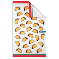 Mas Tacos Funny Food Design Microfiber Kitchen Tea Towel