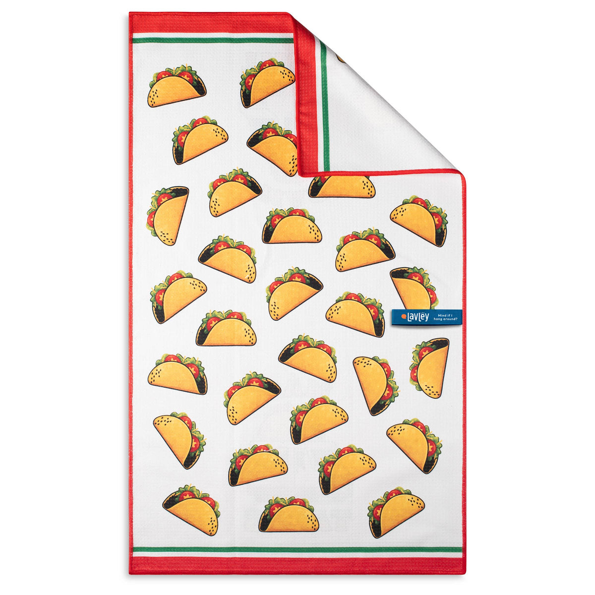 Mas Tacos Funny Food Design Microfiber Kitchen Tea Towel