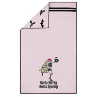 Sorta Merry Sorta Spooky Holiday Microfiber Kitchen Towel