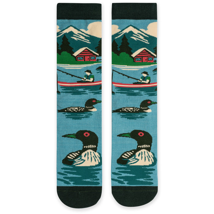 Life Is Better At The Lake Socks